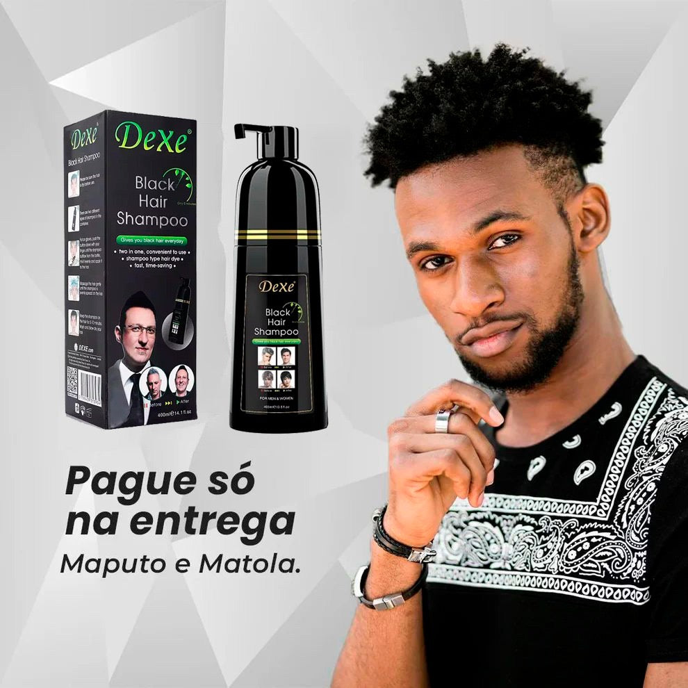 SHAMPO BLACK CABELO PRETO EM 3 SEGUNDOS 🔥