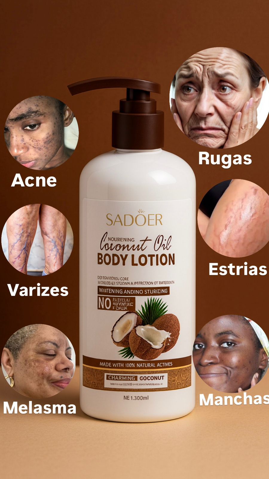 LOÇÃO DE COCO 🥥 + VITAMINA E😍