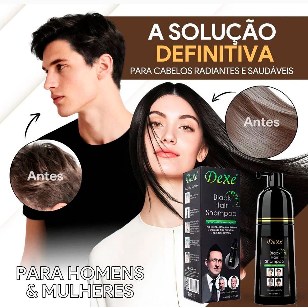 SHAMPO BLACK CABELO PRETO EM 3 SEGUNDOS 🔥